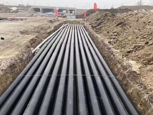 齊齊哈爾熱浸塑鋼管廠家與鋼制管道的應用