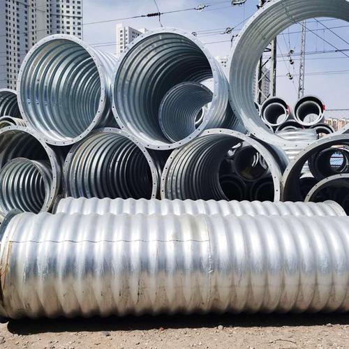 科陽公路排水管道 大口徑金屬鋼制波紋管在整裝拼裝、鍍鋅橋梁隧道涵管中的應用優勢
